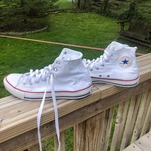 White High Top Converse
